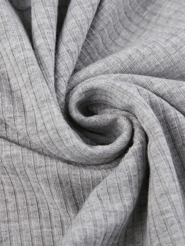 Lace Splice Bow Decor Square Neck Mini Dress-5