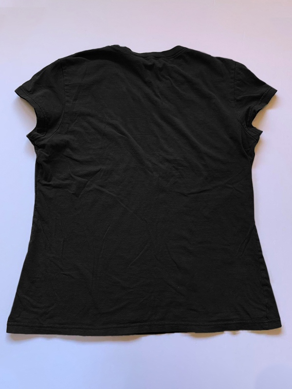 Solid Crew Neck Cropped Short Sleeve Tee-1